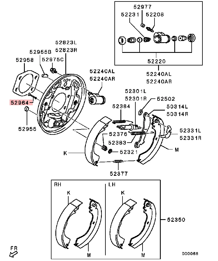 1 Kit for 1 Wheel Cylinder Rep - Front Rear Brake Caliper Bracket Kit ulasan dan harga