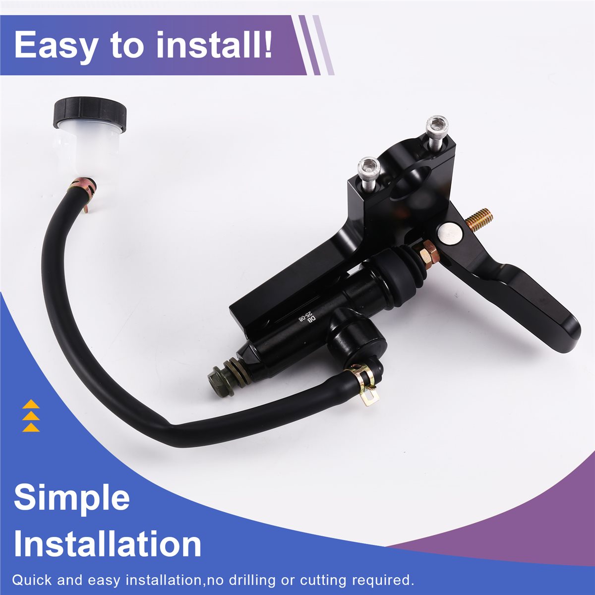 A23Z Motorcycle Thumb Brake Le - Motorcycle Thumb Brake System Kit ulasan dan harga